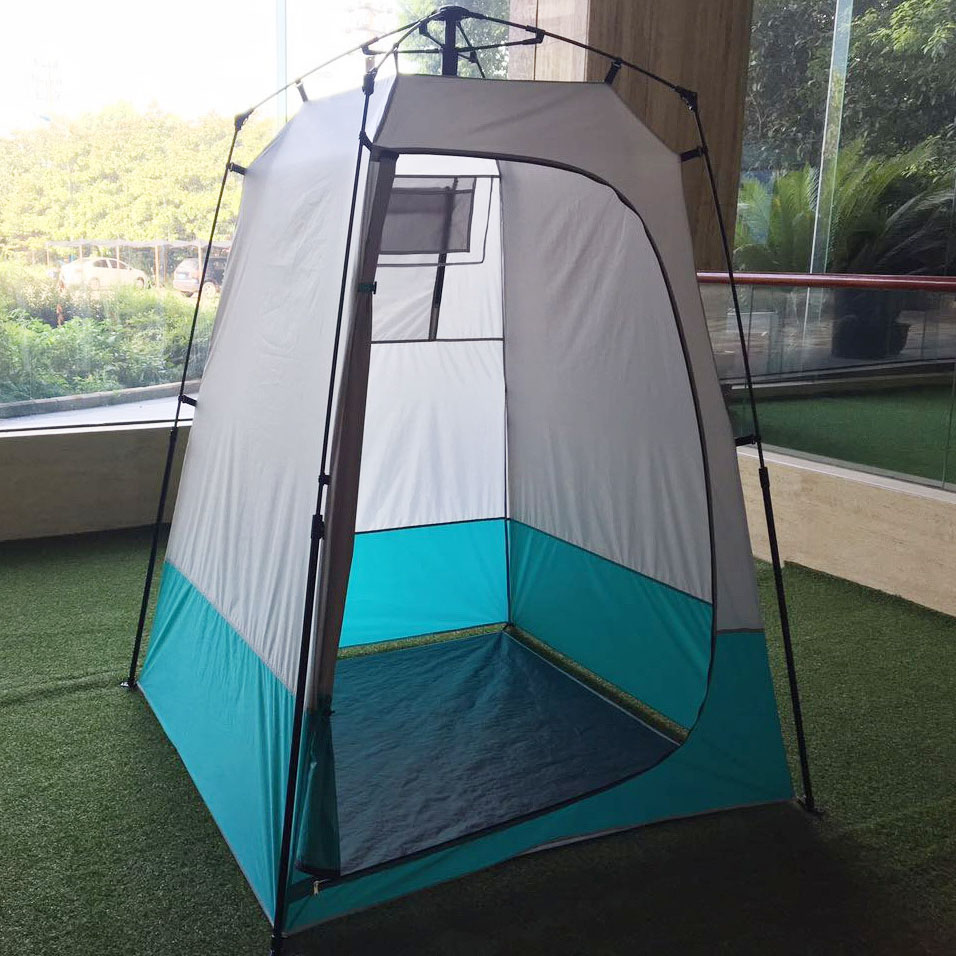 Automatic Fishing Tent with Spring Head1
