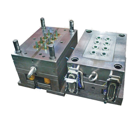 Blood circuit pipe fitting mould