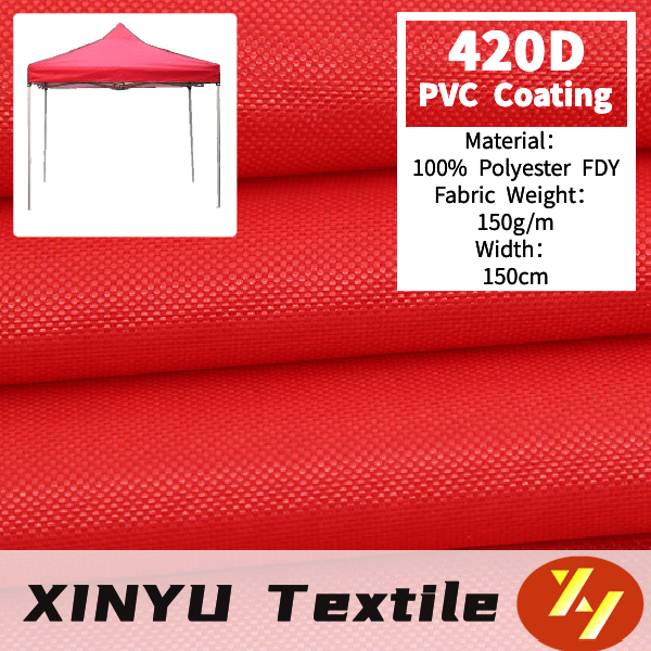 420D Oxford Fabric/PVC Coated 