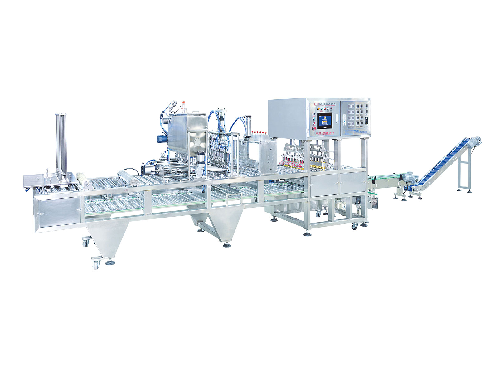  Sauce automatic flling single film sealing machine(Economic type- step-by-step drive)