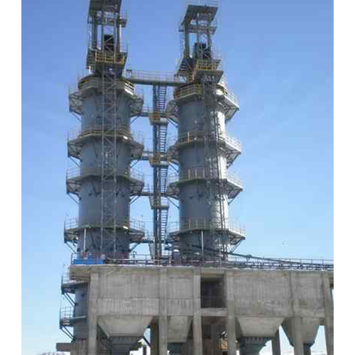 2X250 tons mechanical shaft kiln