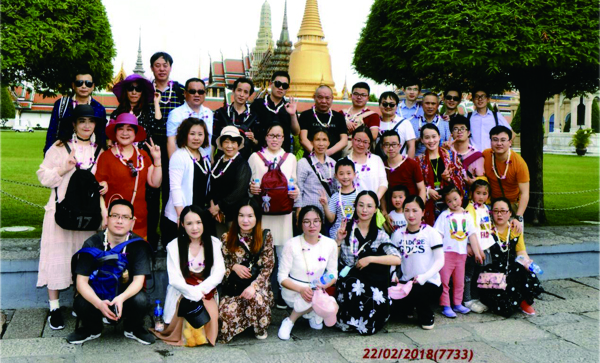 工会组织优秀职工及家属赴泰国旅游度假