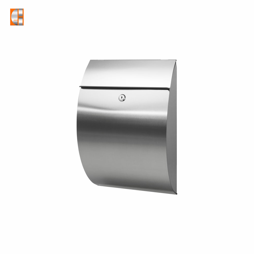 Mailbox stainless steel letter wall mount locking post box high quality customized OEM factory China