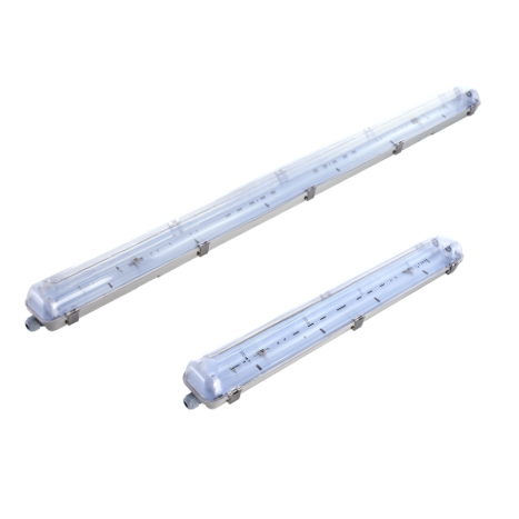 A07 Bare Housing for LED T8, IP65