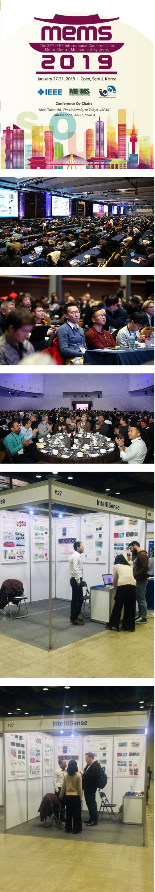 Our company successfully participated in the 32nd IEEE International Conference on Microelectromechanical Systems