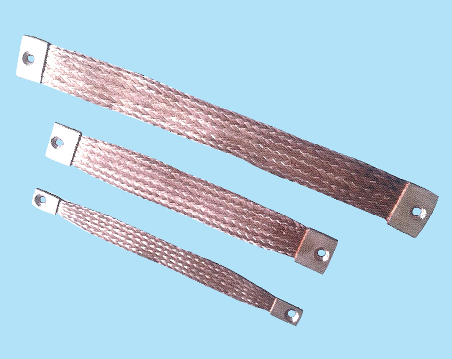 Earthing tapes and flexible copper connector