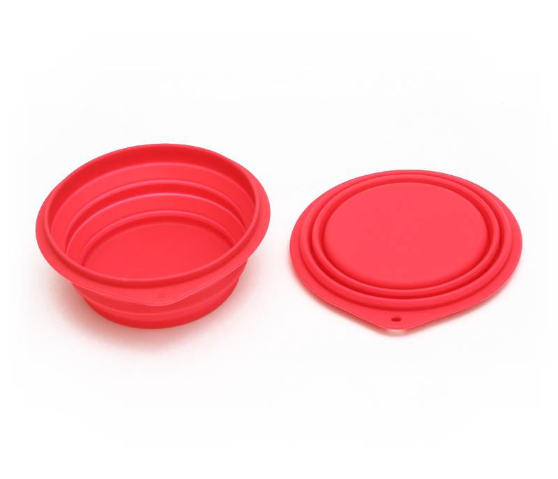 Silicone pet bowls