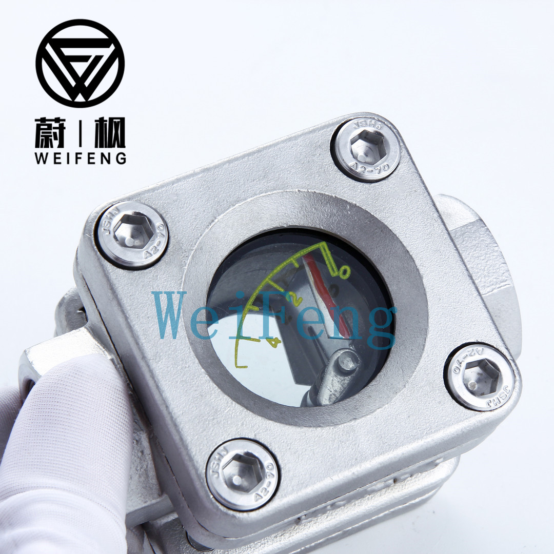 WF-BB11-70（摆板水流指示器） 挡板流量指示器 逆止型管道视镜