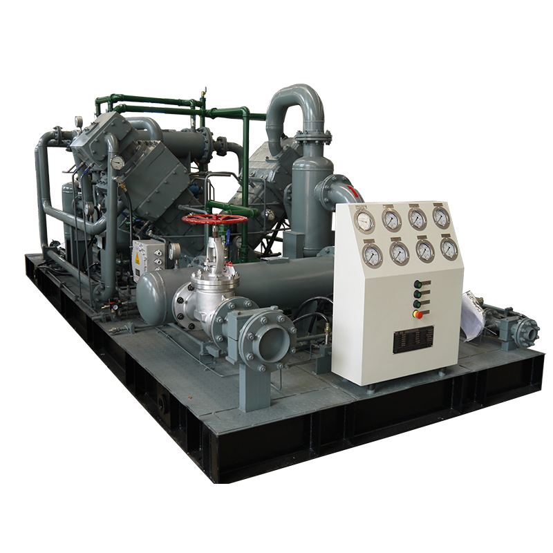 Professional Design High Efficiency Atmospheric Inlet Pressure Discharge 24Bar Flow 8.4Nm3/min Ne Neon Piston Compressors