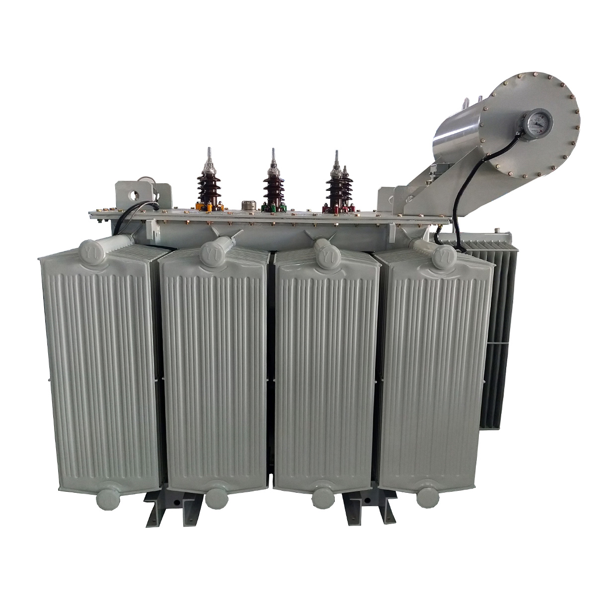 Oil immersed transformer with conservator