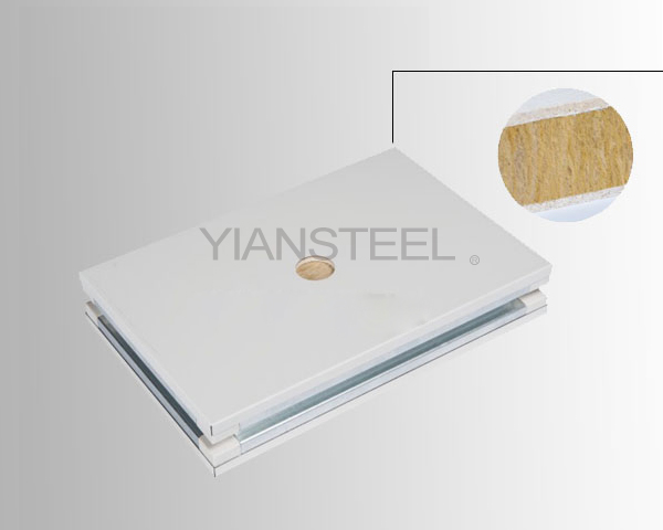 Glass magnesium rock wool manual purification board