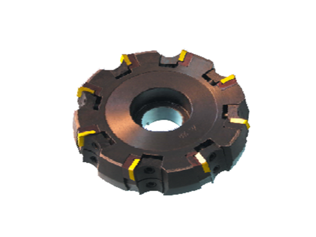 Indexable double negative face milling cutter