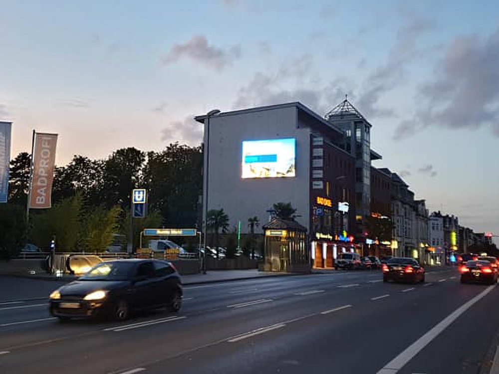 Немецкий экран наружной рекламы P6.4 40 кв.