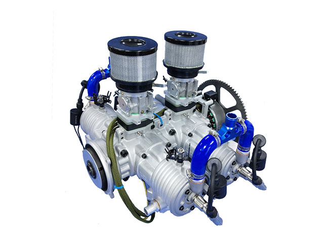 WGT550 horizontally opposed four-cylinder 2-stroke liquid-cooling gasoline engine