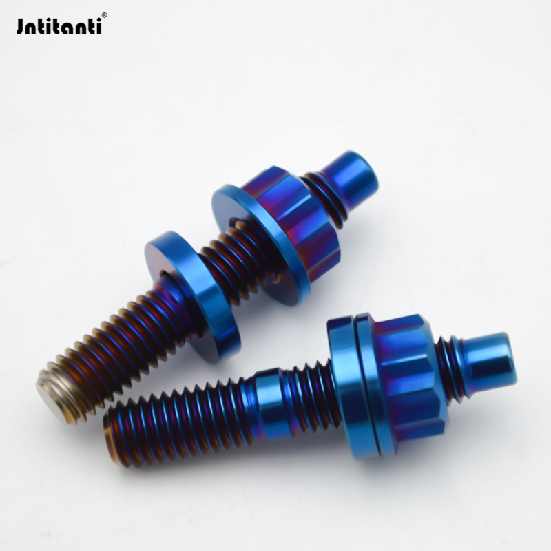 Jntitanti Gr.5 Exhaust Manifold wheel stud with nut and washer M10*1.25*45mm