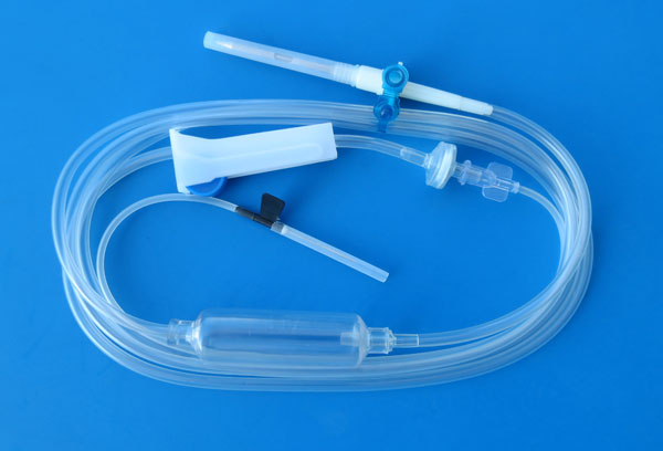 Infusion sets for single use