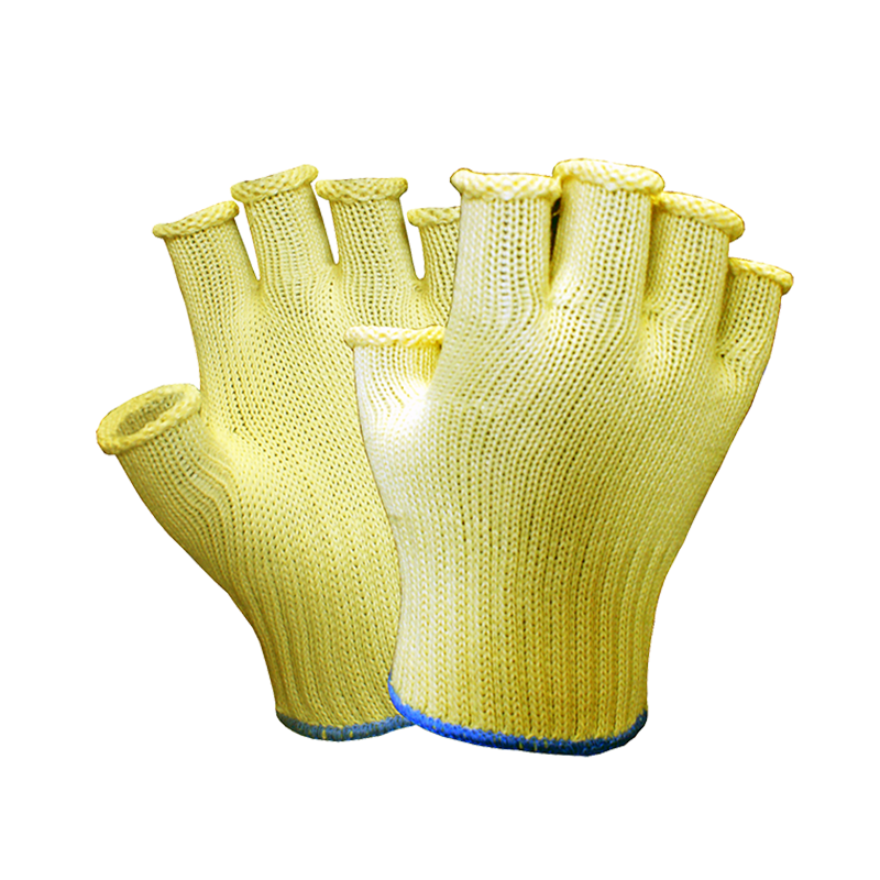 Half-fingers anti-cut gloves