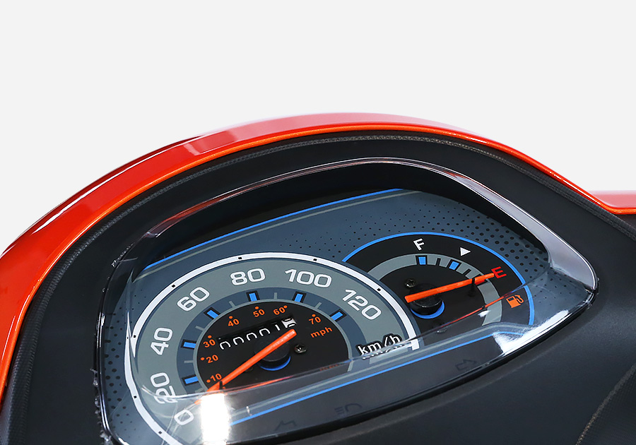 Simplified speedometer