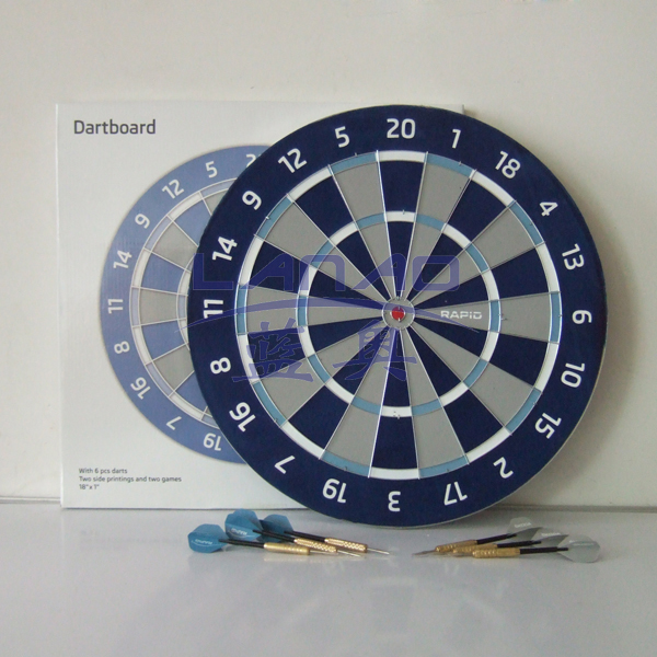 43cm customized paper dartboard