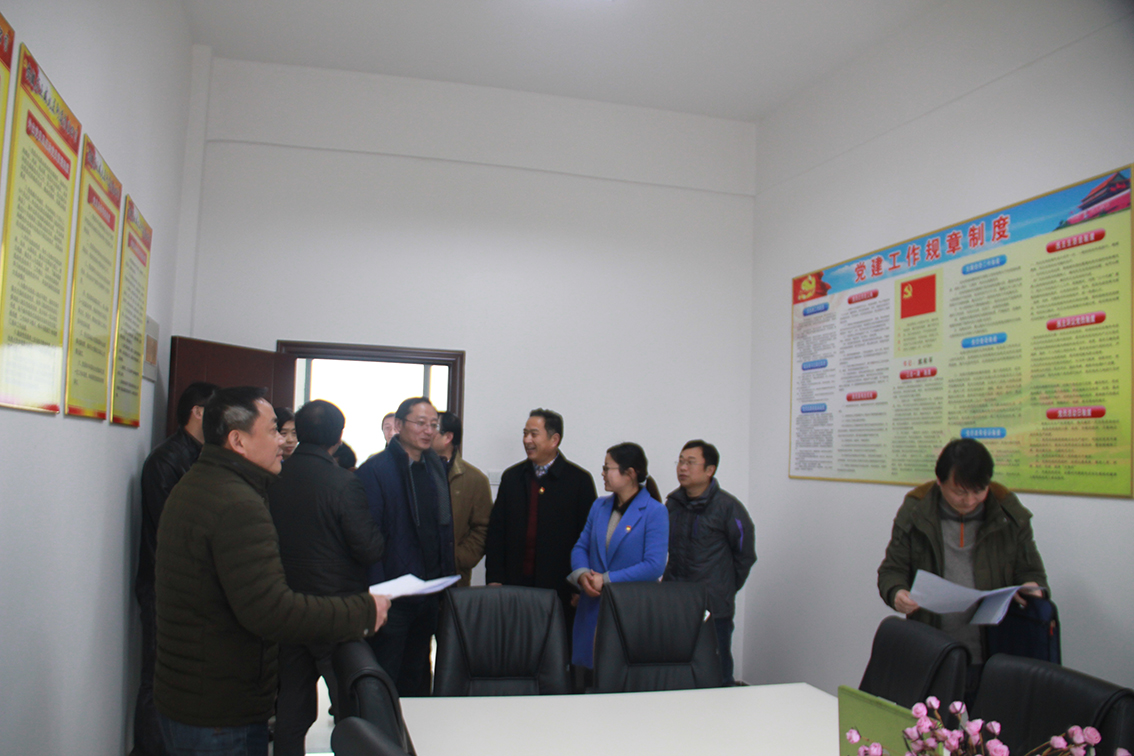 The secretary of the provincial party committee came to our company to guide the work