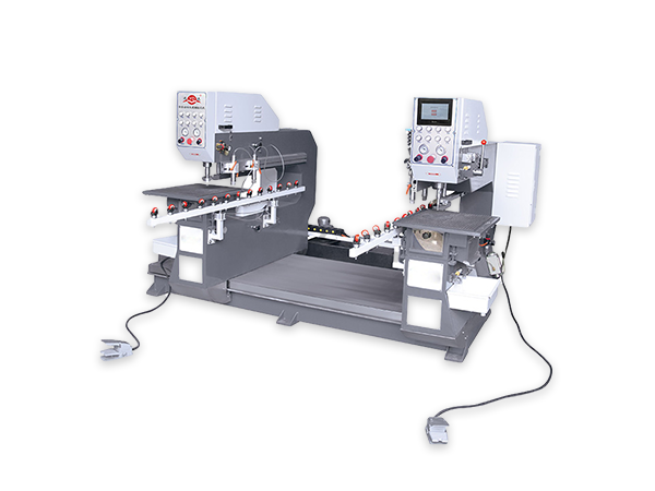 Double Holes Automatic Glass Drilling Machine 