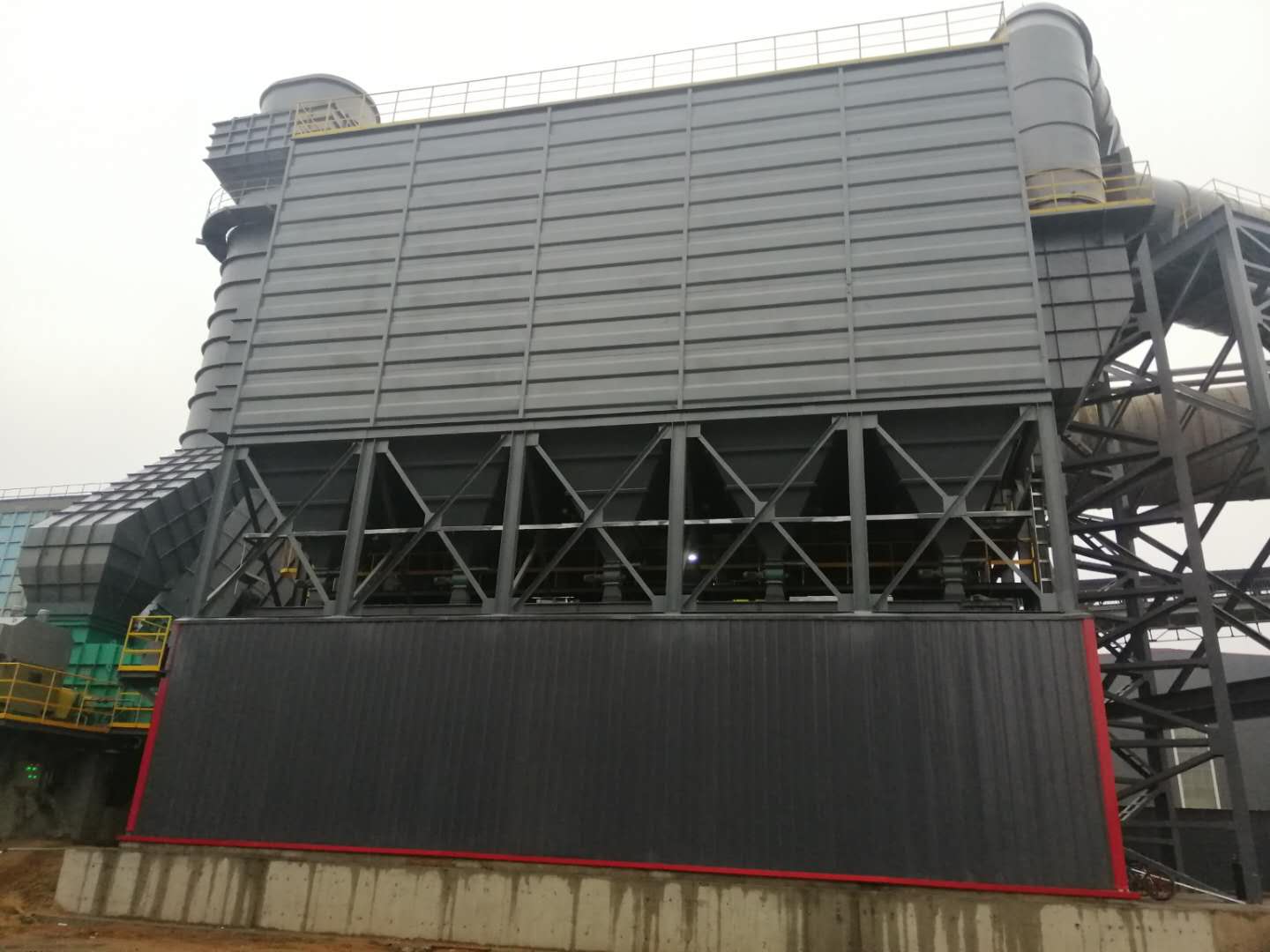 唐山正丰钢铁2-3#电炉低壓長袋脈沖除塵器