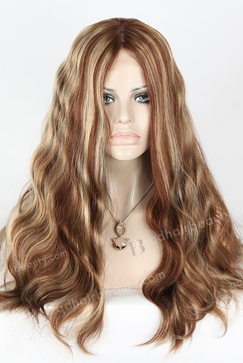 Special Wigs Cap With Lace From Ear To Ear Double Draw 20'' European Virgin Hair Jewish Wigs WR-JW-011