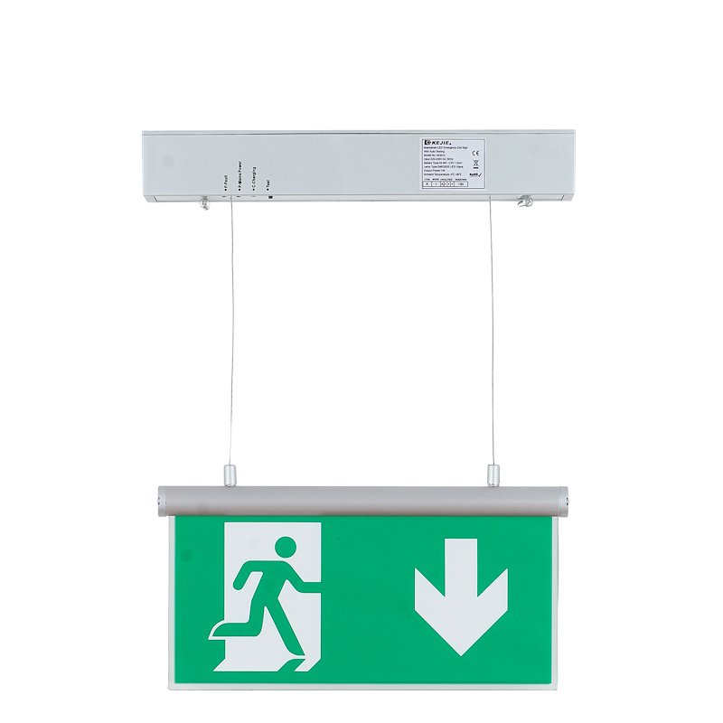 rechargeable emergency exit sign light KE301C