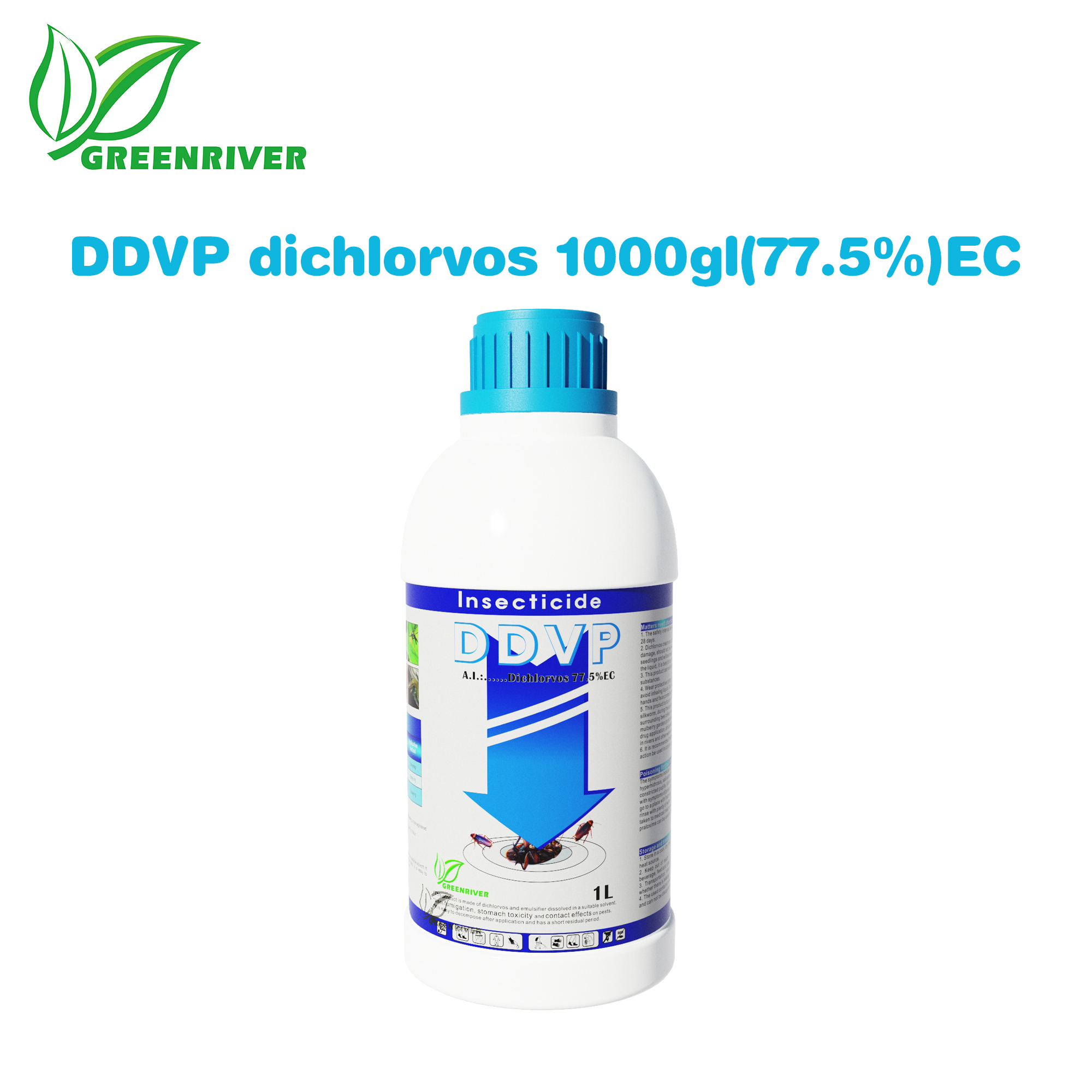 Dichlorvos 1000gl EC Organic Insecticide cas 62-73-7 Modern Pesticides