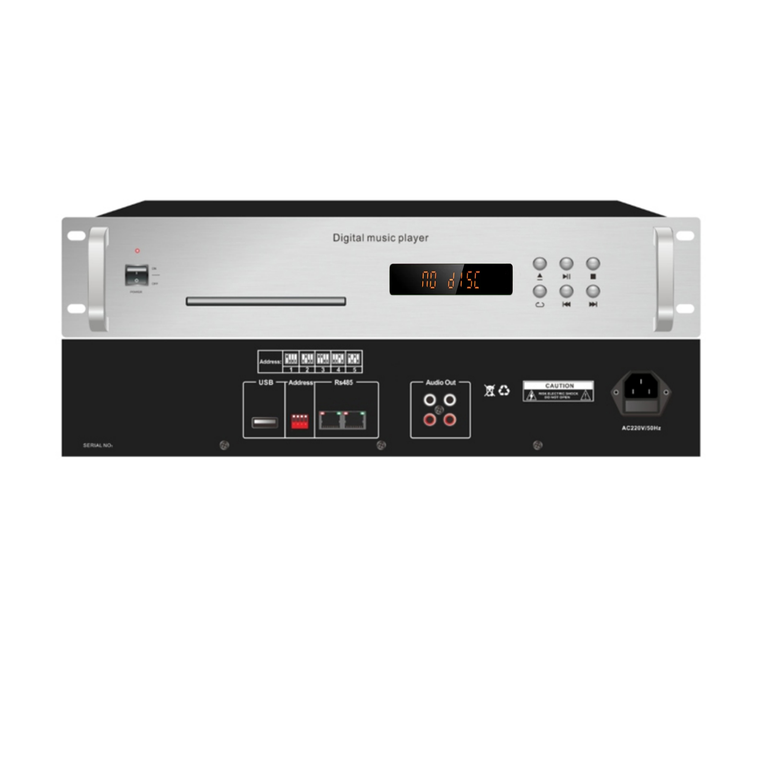 PA-960SK                         智能数控广播CD/MP3播放器