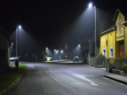 Czech Republic, City Road Lighting, 152pcs LED Street Light 30W 50W