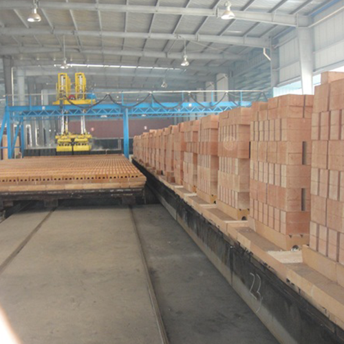 Trial production of river silt bricks