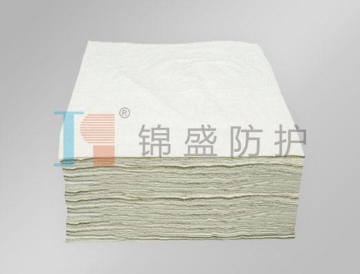 All-cotton raw white cleaning cloth 30x30cm