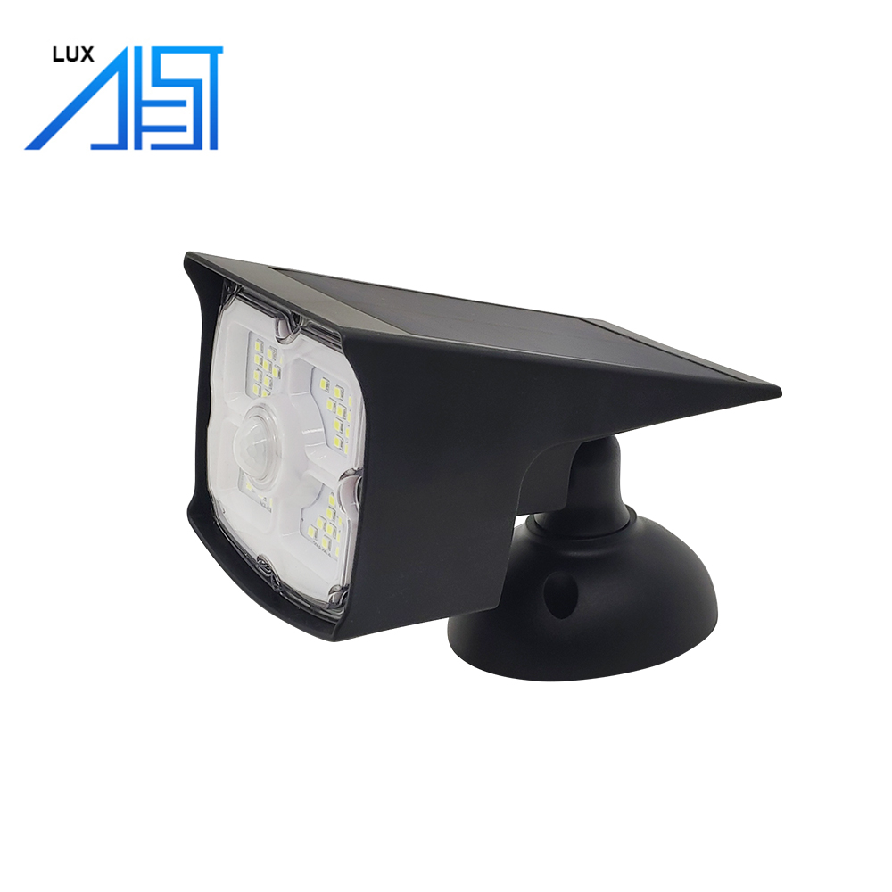 IP65 Outdoor PIR Motion Sensor Spotlight 360 Adjustable Led Solar Wall Light