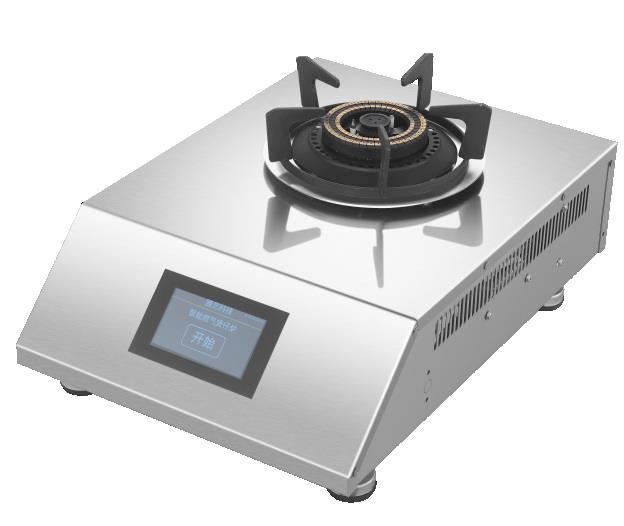 Single head bench-top gas intelligent rotary stove