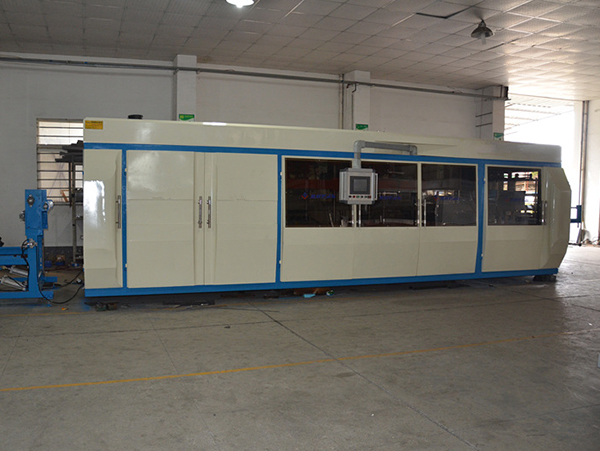 Auto thermal forming machine for PET PVC sheet