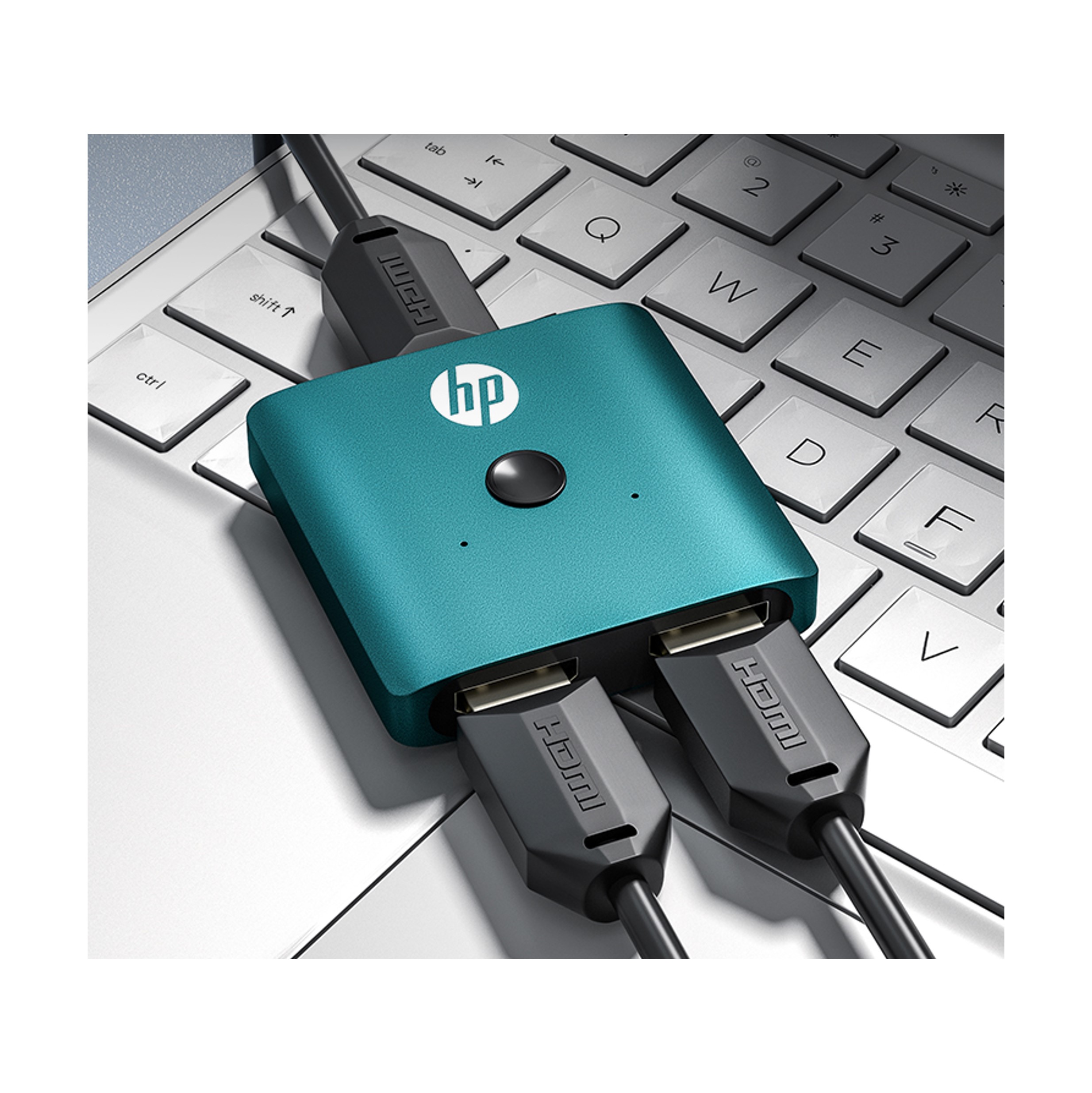 HP惠普HDMI2.0 4K高清一分二切換器 DHC-HD01V