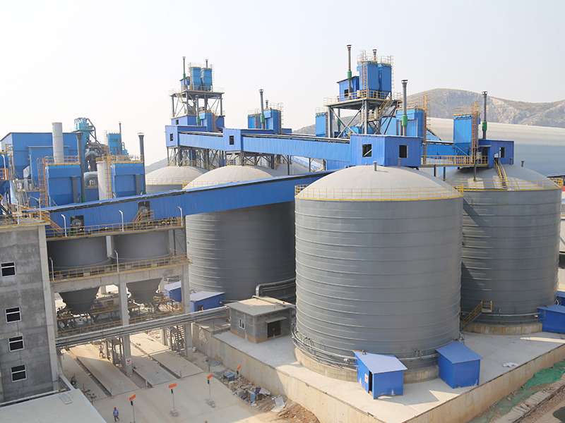 Six steel silos of Mengdian Group