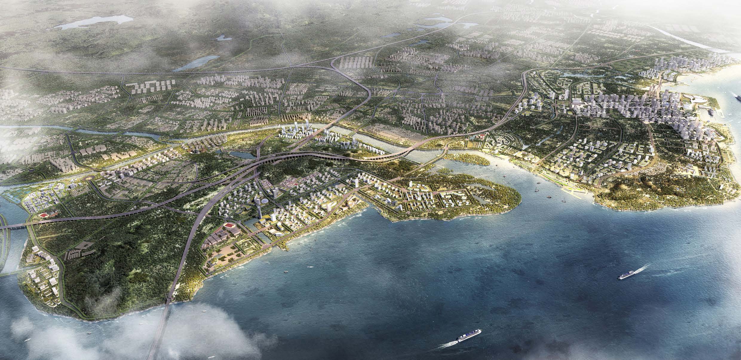 The longest waterfront urban design project in the Greater Bay Area passed the expert review