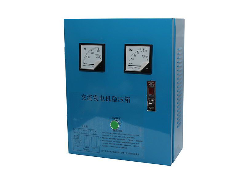 AC electric generator constant voltage box(Instrument Display)