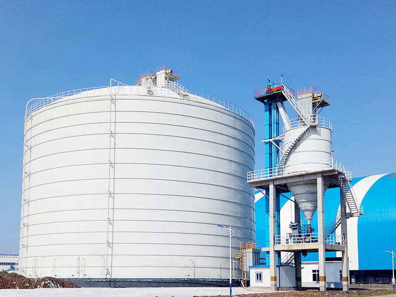 The steel silo project of China Energy Group in Jingzhou