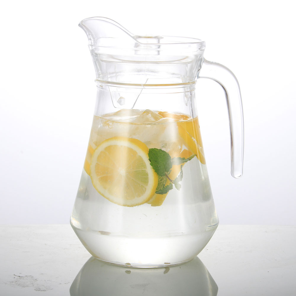 1.3L Transparent Glass Water Glass Jug Glass Pitcher Glassware