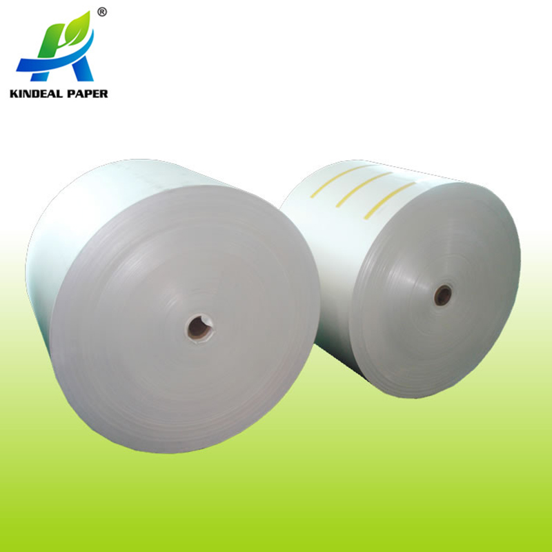  vaso de papel crudo materiales de embalaje de vasos de papel de alta calidad materias primas recubiertas de pe rollo de vaso de papel