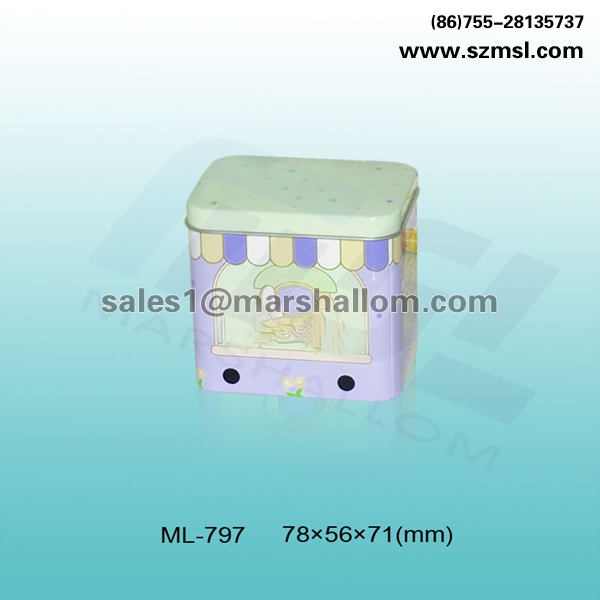 ML-797 Rectangular tin box