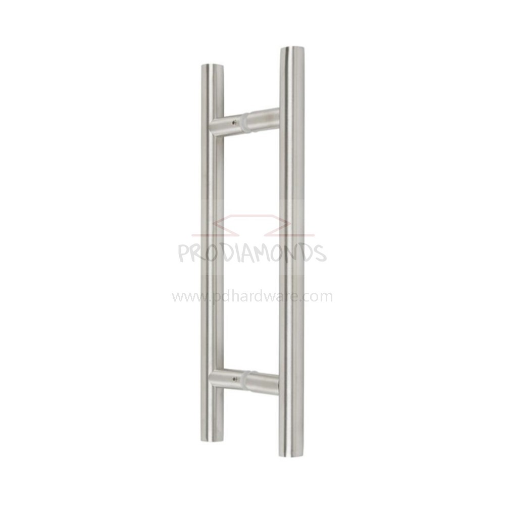 Tubular Ladder Style Back-to-Back Shower Door Pull Handle Without Washers