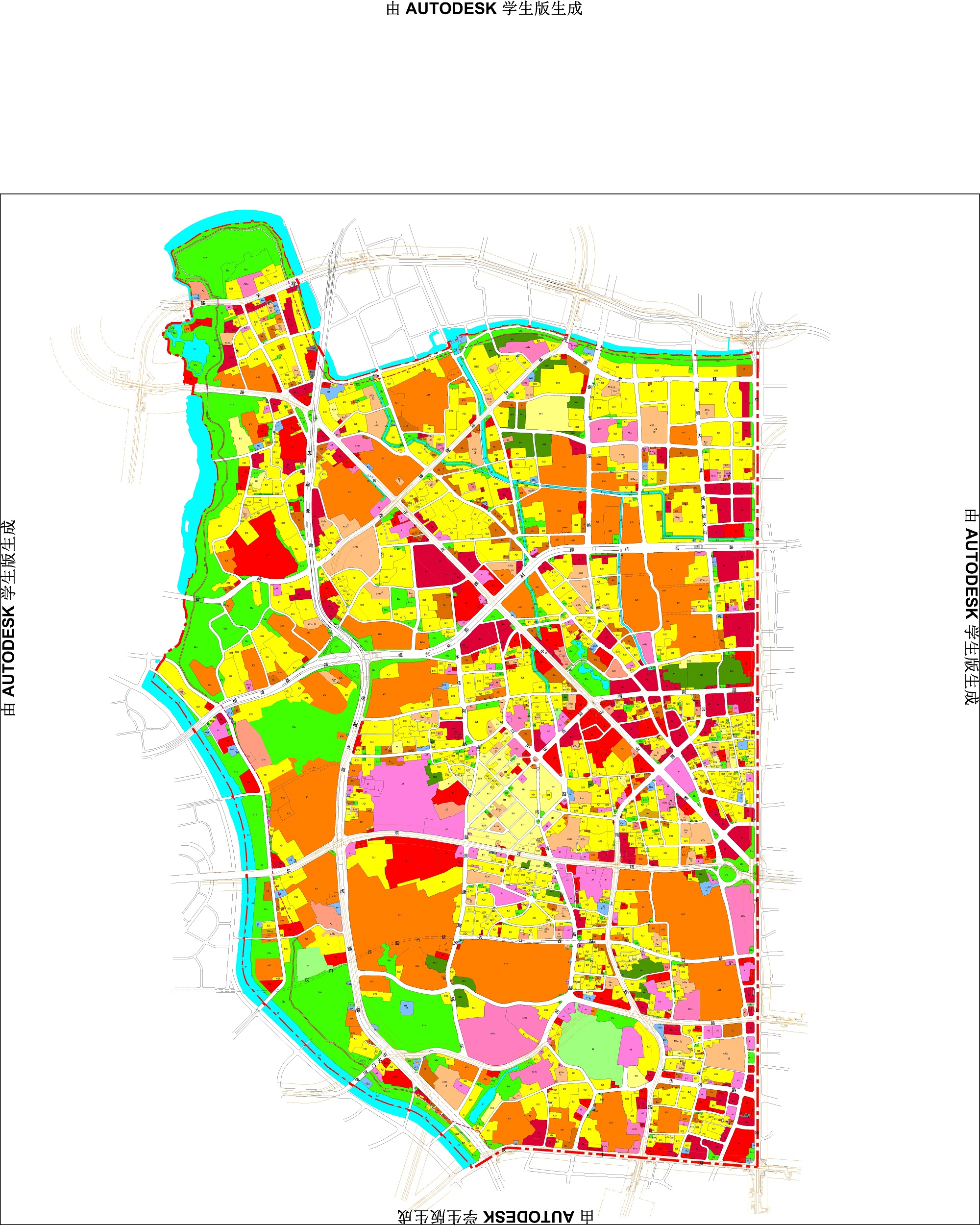 南京市主城区（城中片区）控制性详细规划——鼓楼老城单元（NJZCa010）