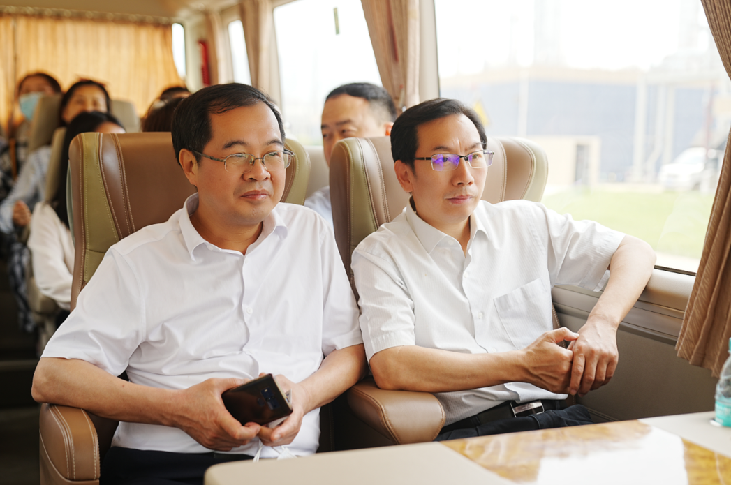 Wang Zhong, Deputy Director of Provincial Development and Reform Commission, and His Delegation Visited Shenyuan New Material Integration Industrial Zone for Investigation