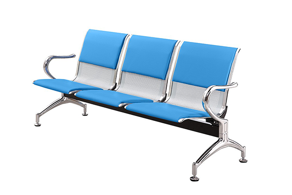 D-8 Public beam seatings/hospital sofa waiting chair/metal airport link chairs