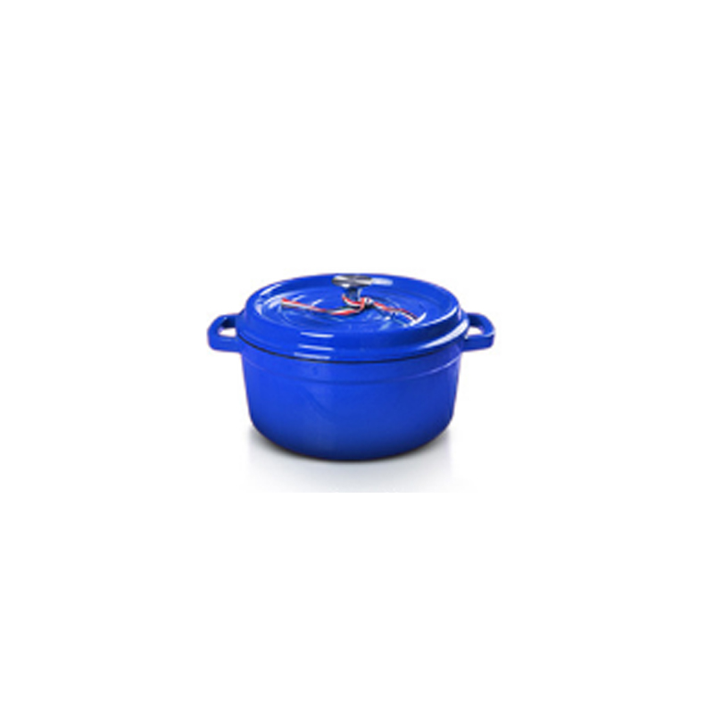 What are the advantages of the customized 10cm enamel pot for home user