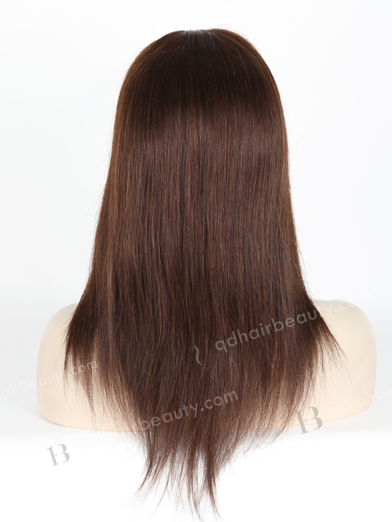 Best Color 2a# 14'' European Virgin Straight Silk Top Glueless Wigs WR-GL-060